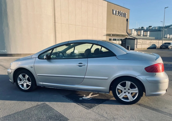 Peugeot 307 CC cena 6500 przebieg: 170000, rok produkcji 2004 z Pruszków małe 46